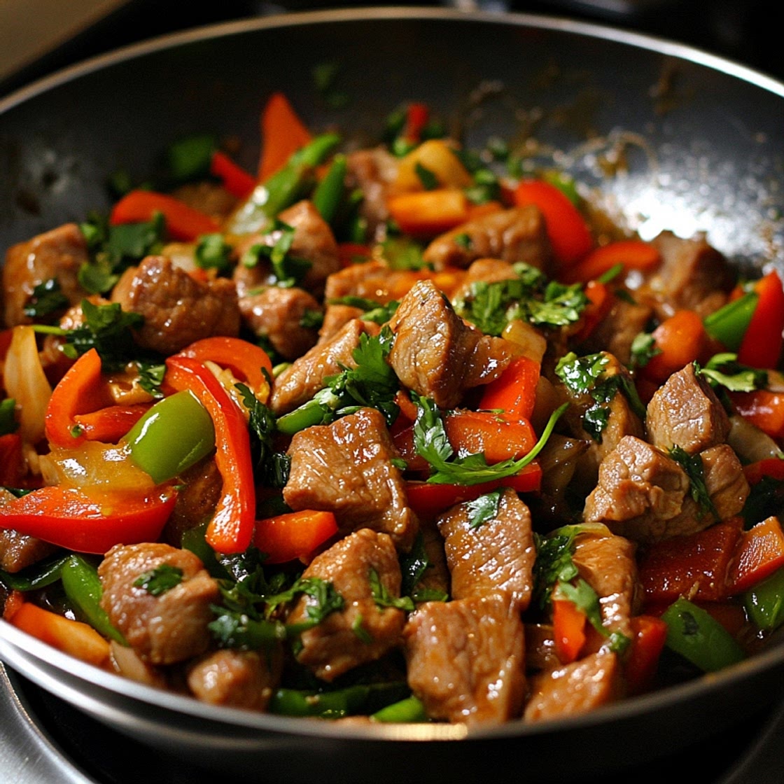 Vietnamese Lemongrass Pork Stir Fry