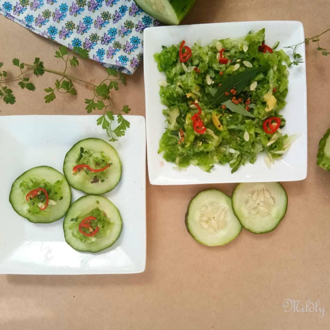 Bitter gourd salad