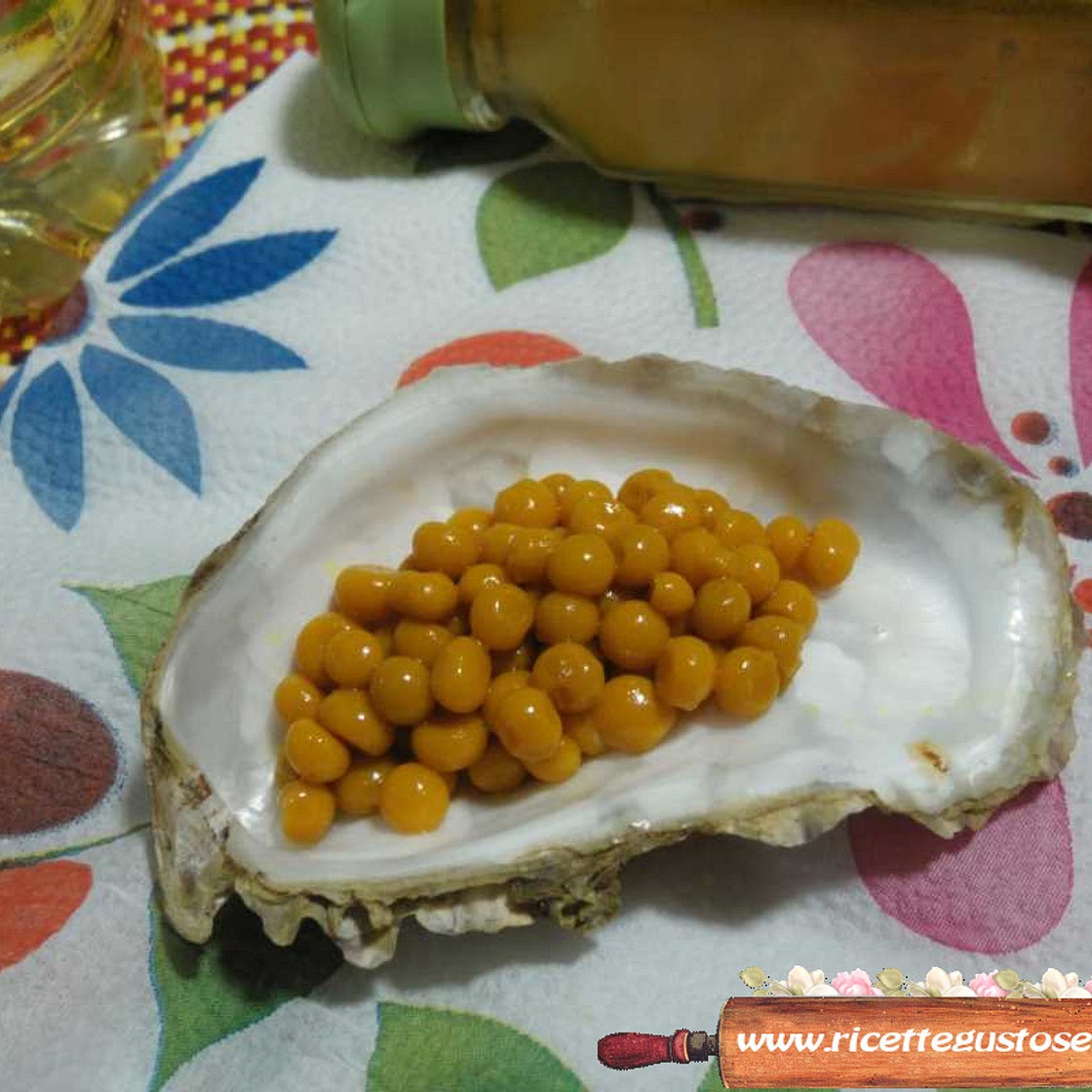 Perle di aceto e curcuma