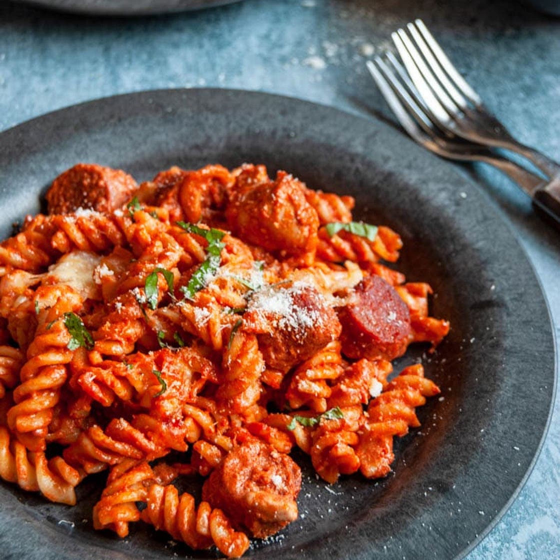 Chicken and Chorizo Pasta