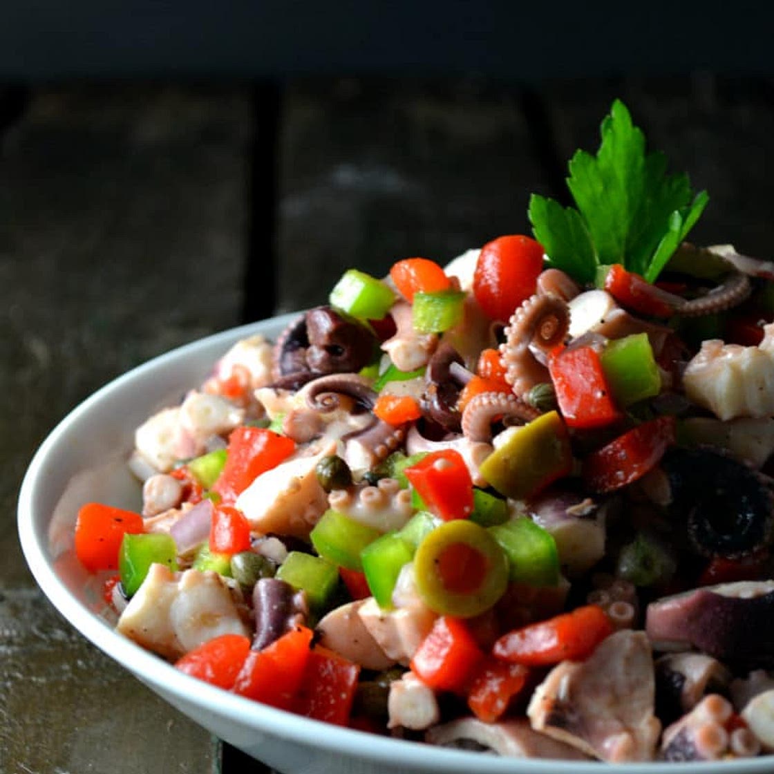 Ensalada de Pulpo (Octopus Salad)