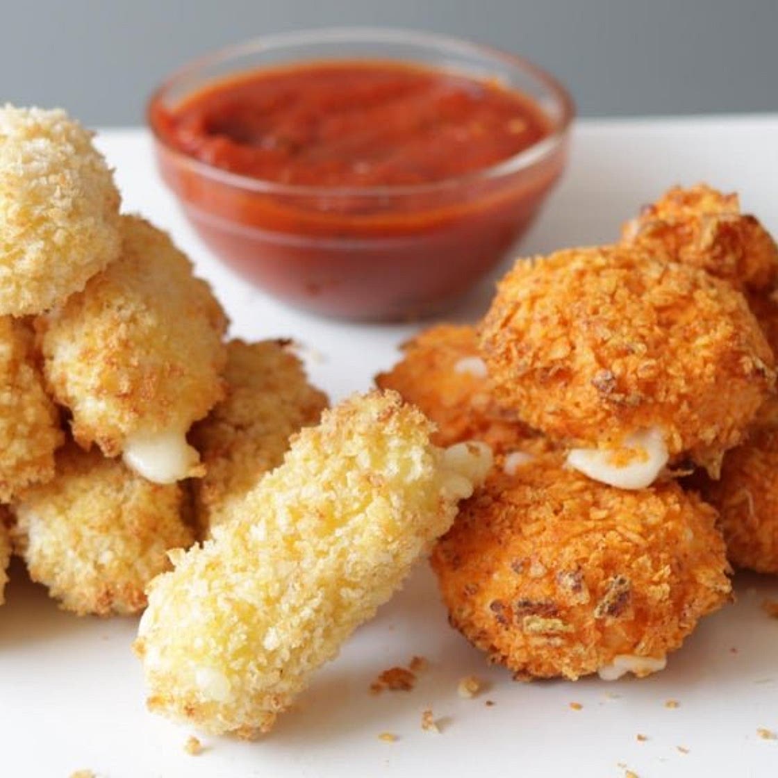 Air Fryer Mozzarella Sticks