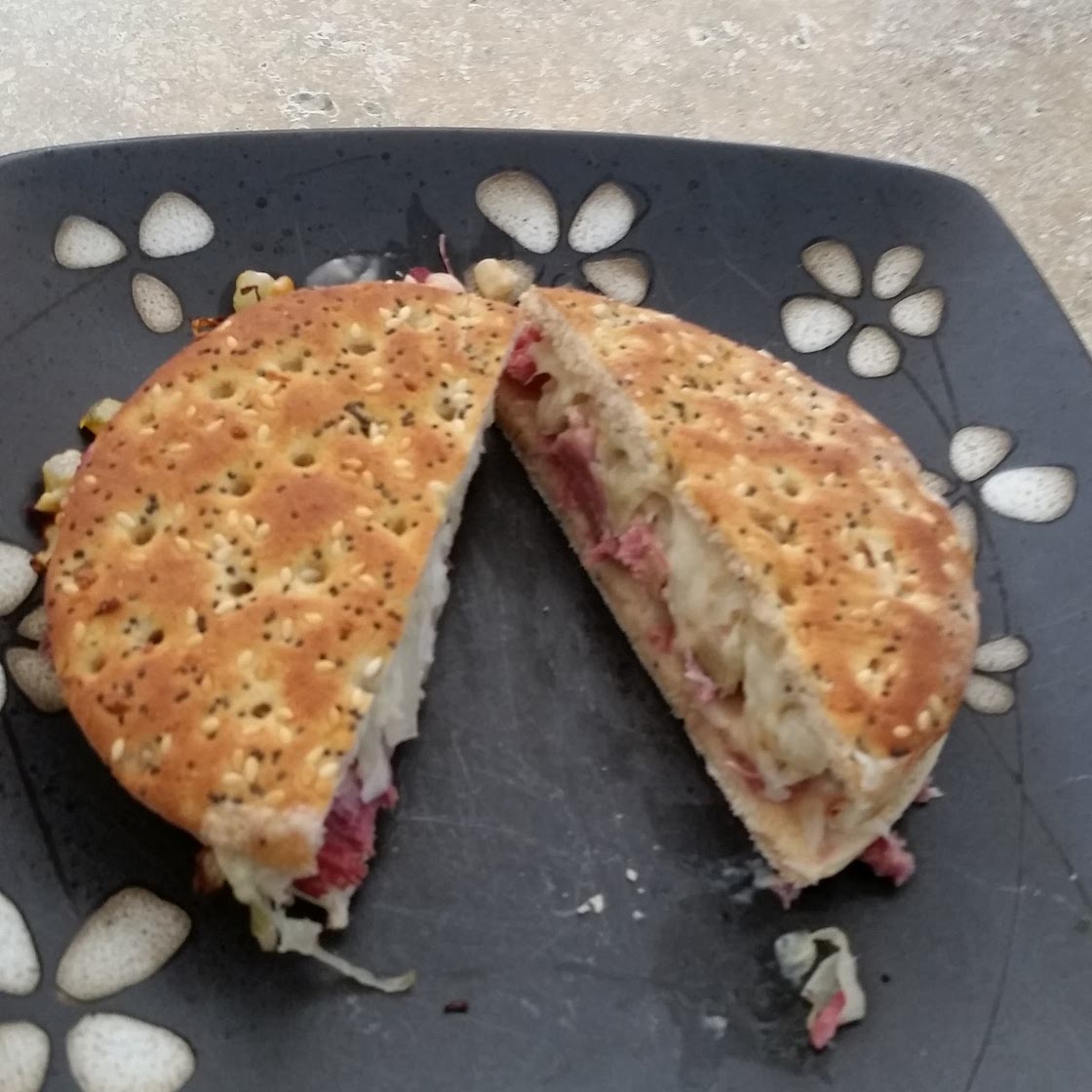 Air Fried Healthier Reuben Sandwiches
