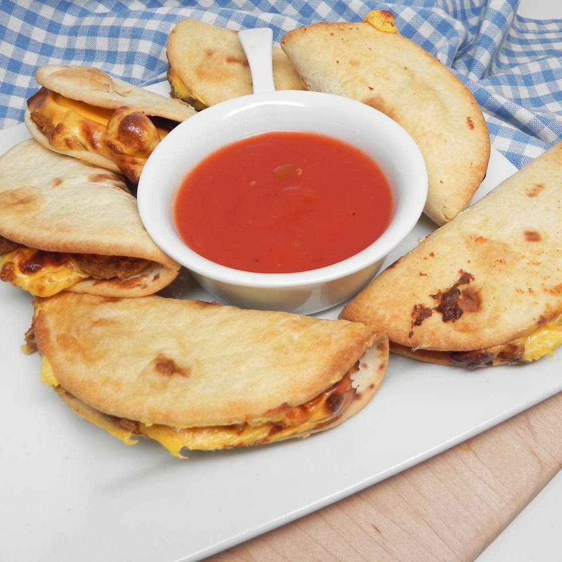 Air Fryer Mini Bean and Cheese Tacos