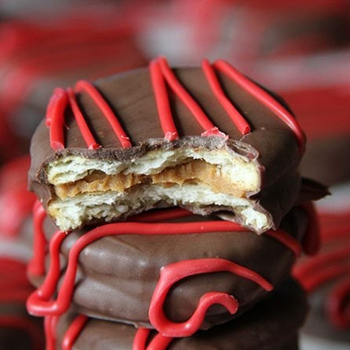 Chocolate Covered Cookie Butter Cookies