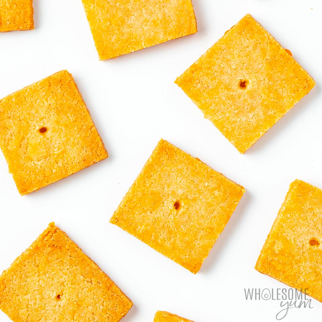 Cheese Crackers (3 Ingredients!)