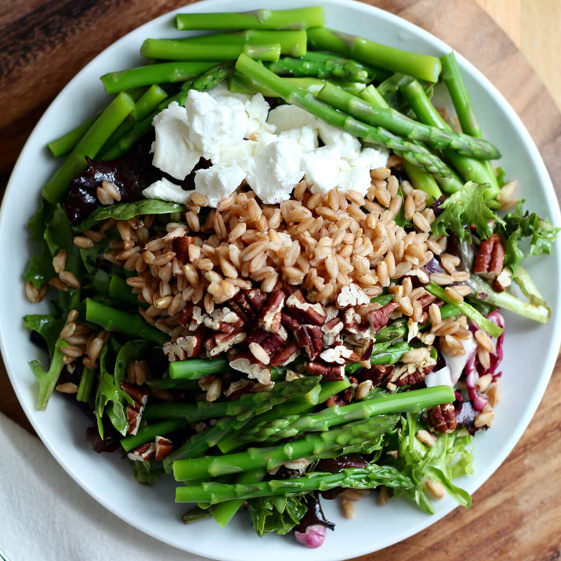 Farro Salad with Lemon Vinaigrette