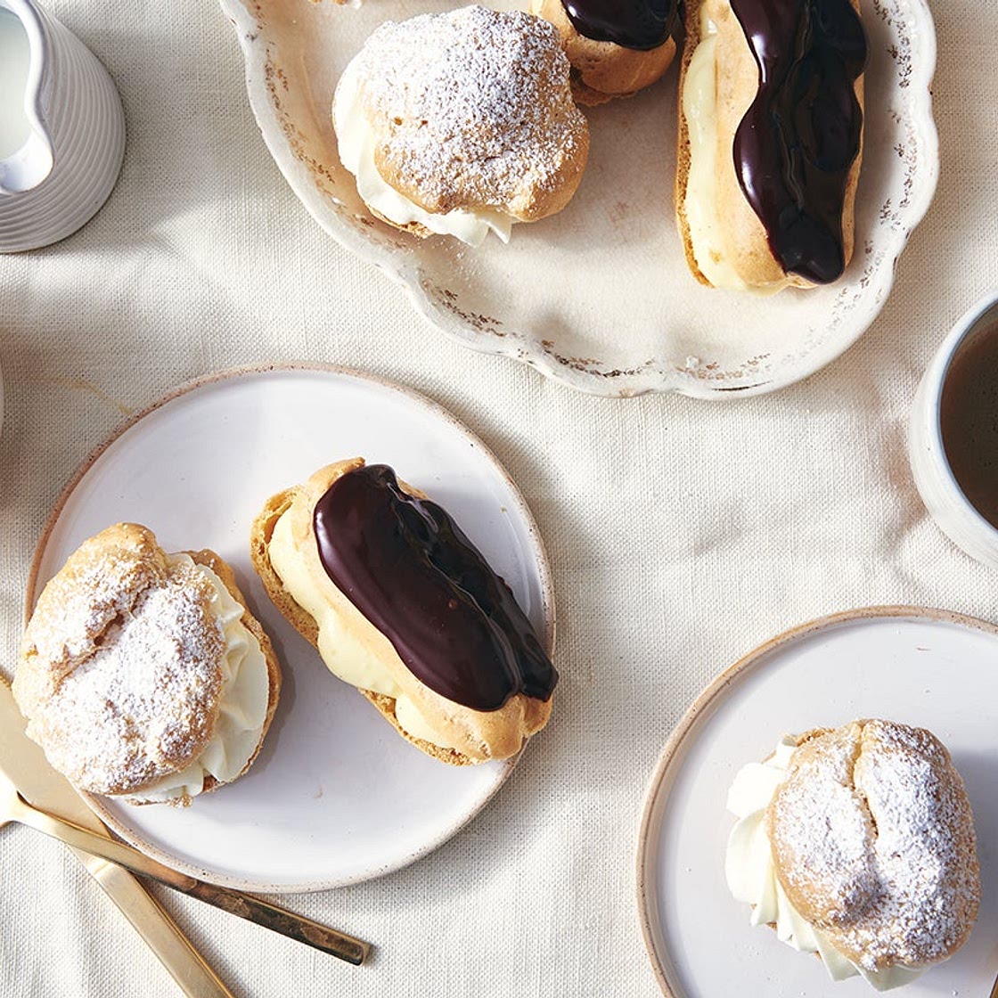 Gluten-Free Cream Puffs and Éclairs