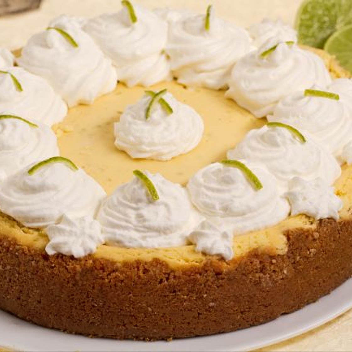 Key lime cheesecake