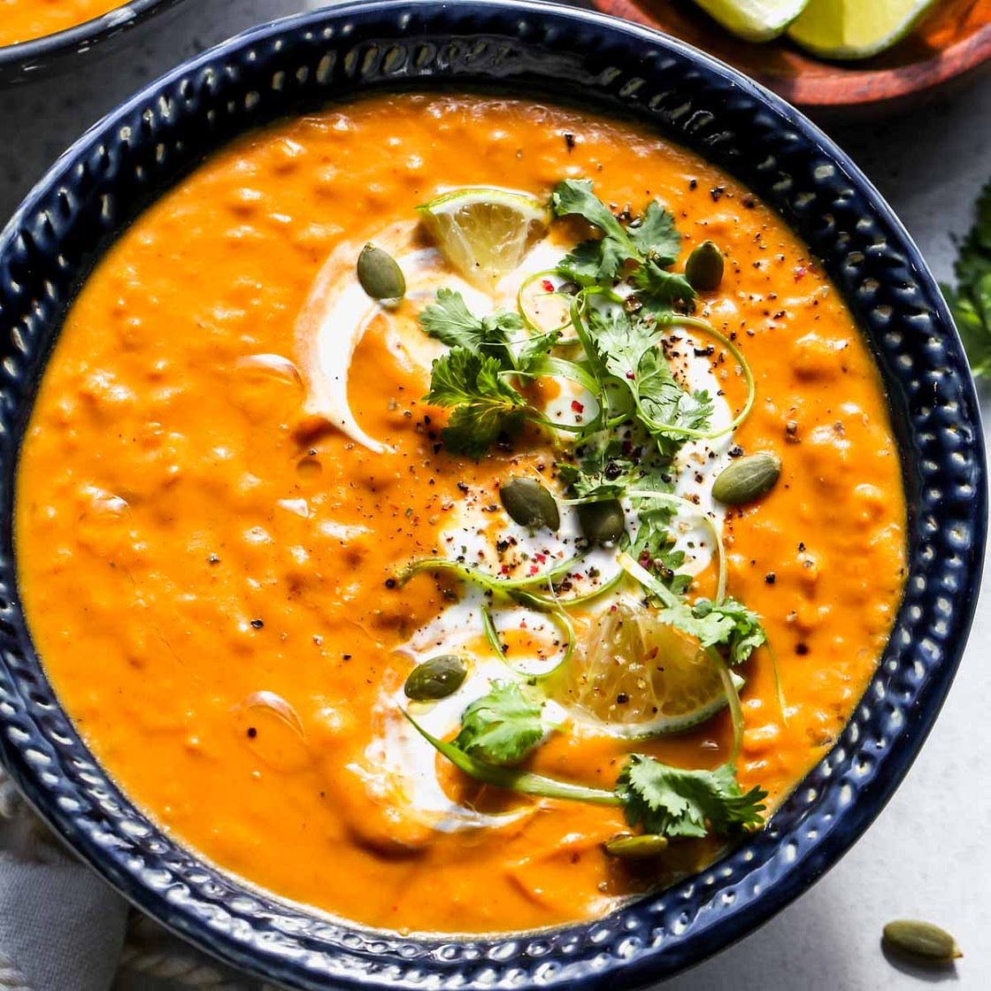 Pumpkin Red Lentil Soup