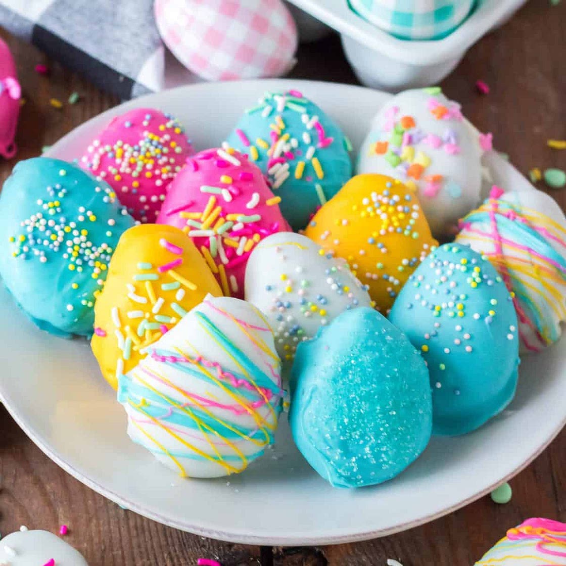 Easter Egg Oreo Truffles