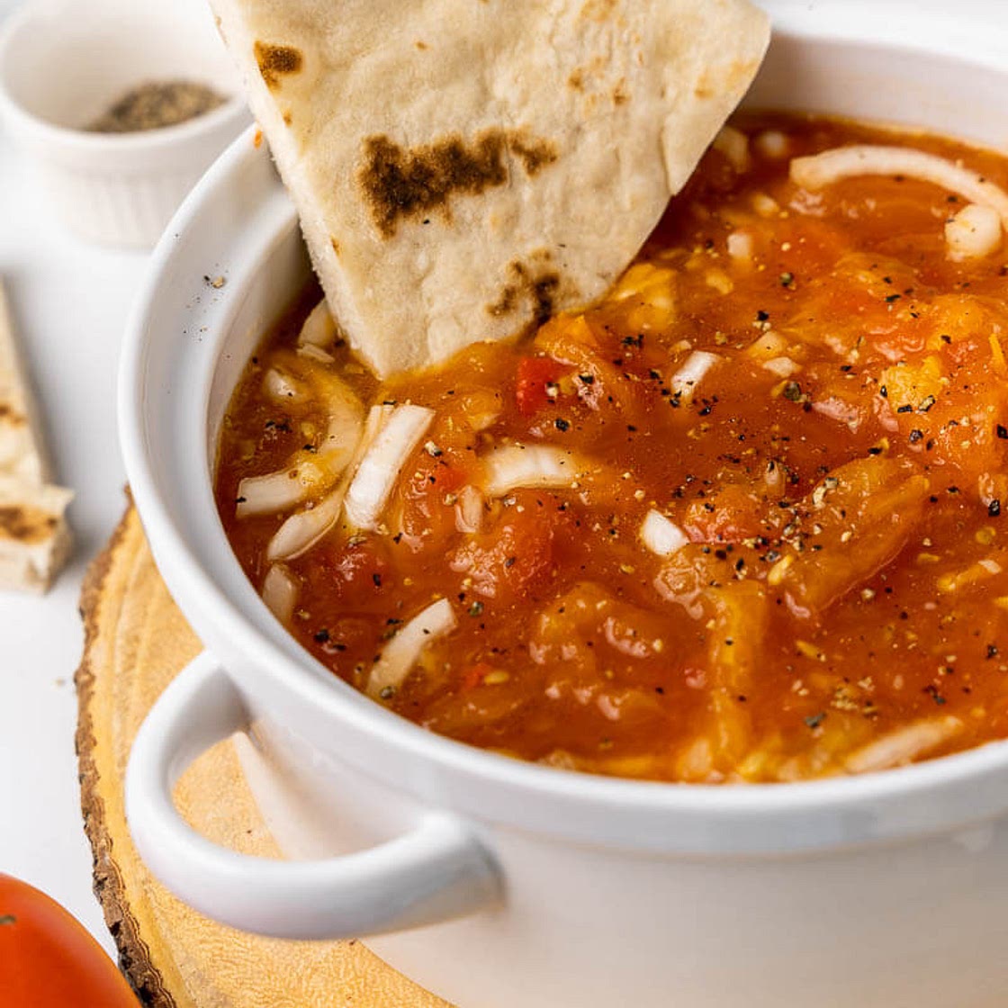 Trinidad Tomato Choka