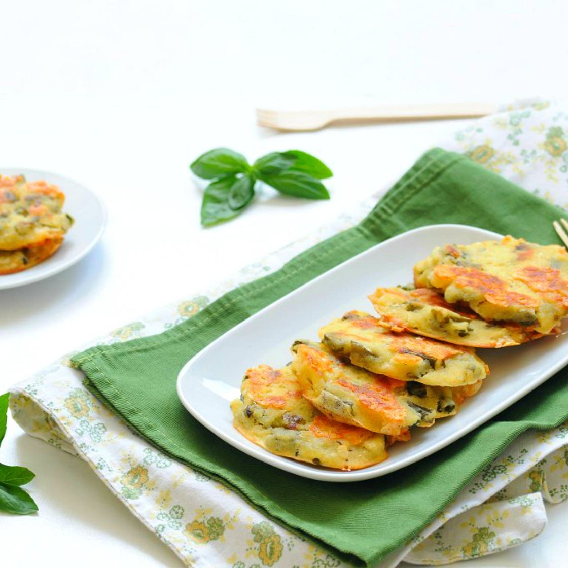 Frittelle di fagiolini al forno saporiti