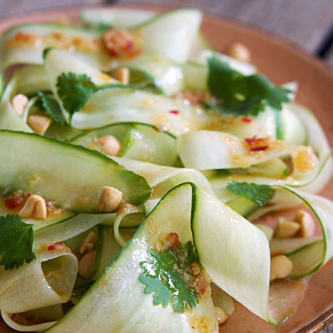 Asiatischer Gurkensalat