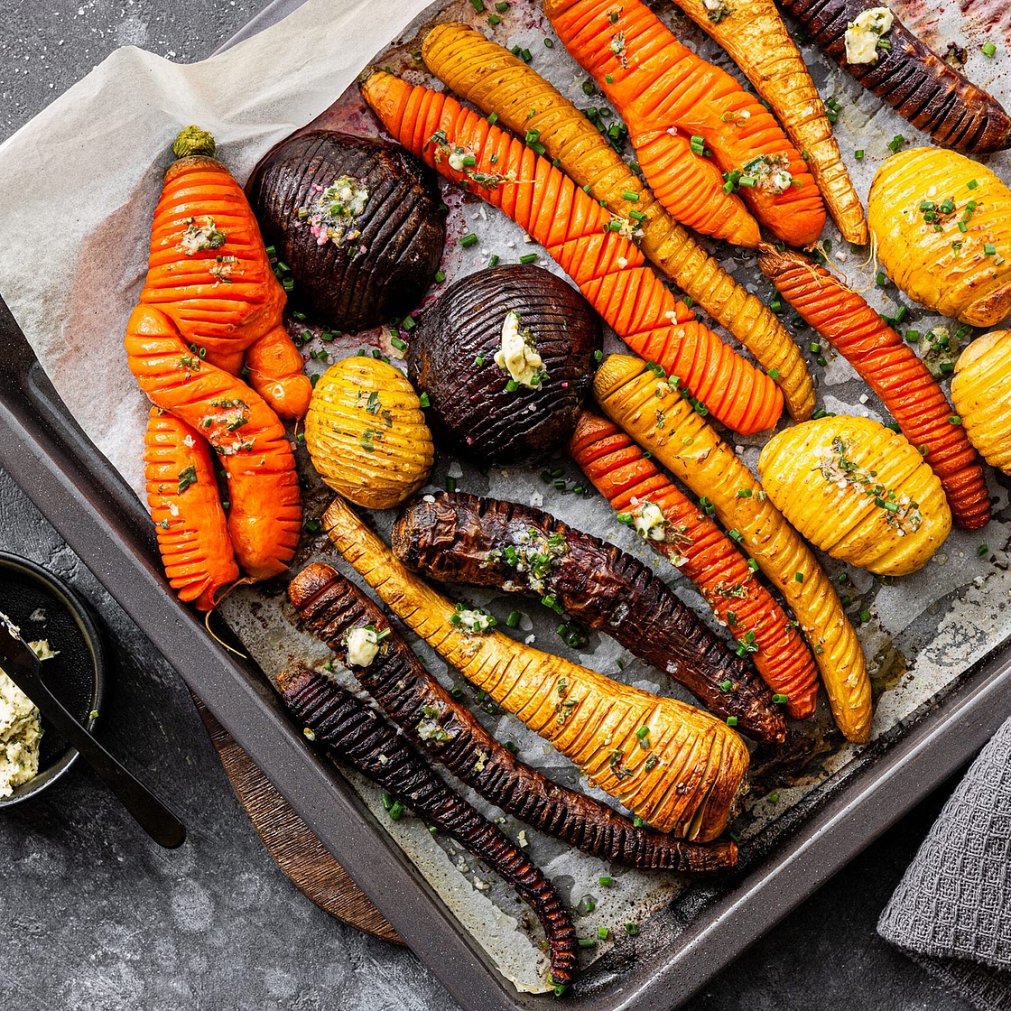 Légumes Hasselback