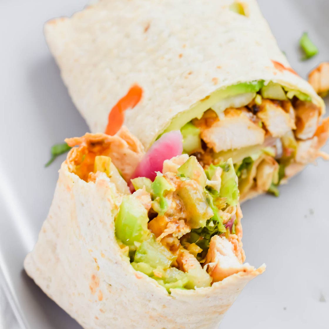 Buffalo Ranch Chicken Wrap