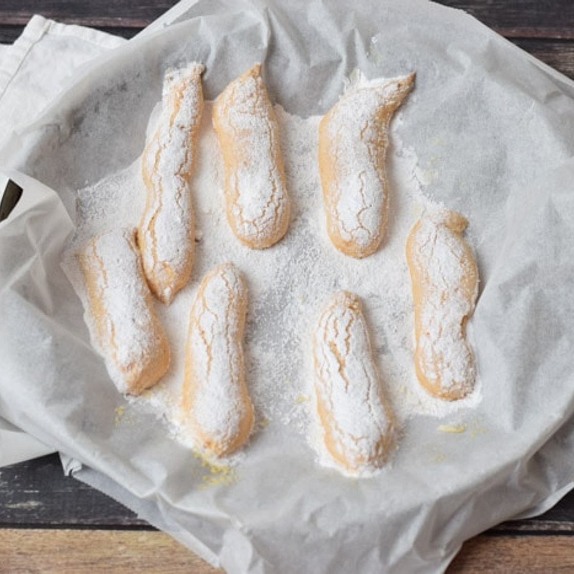 Gluten-free lady fingers (low FODMAP & lactose-free)