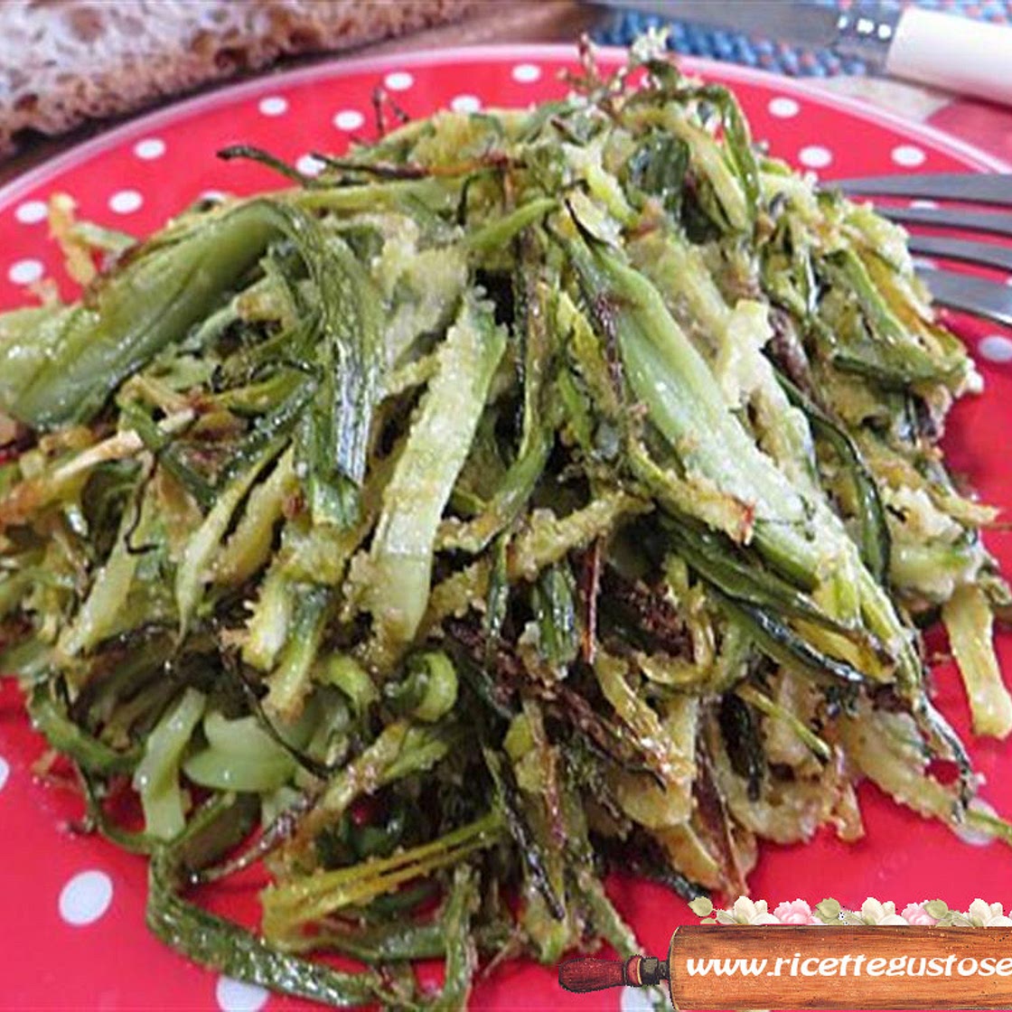 Zucchine gratinate pangrattato prosciutto