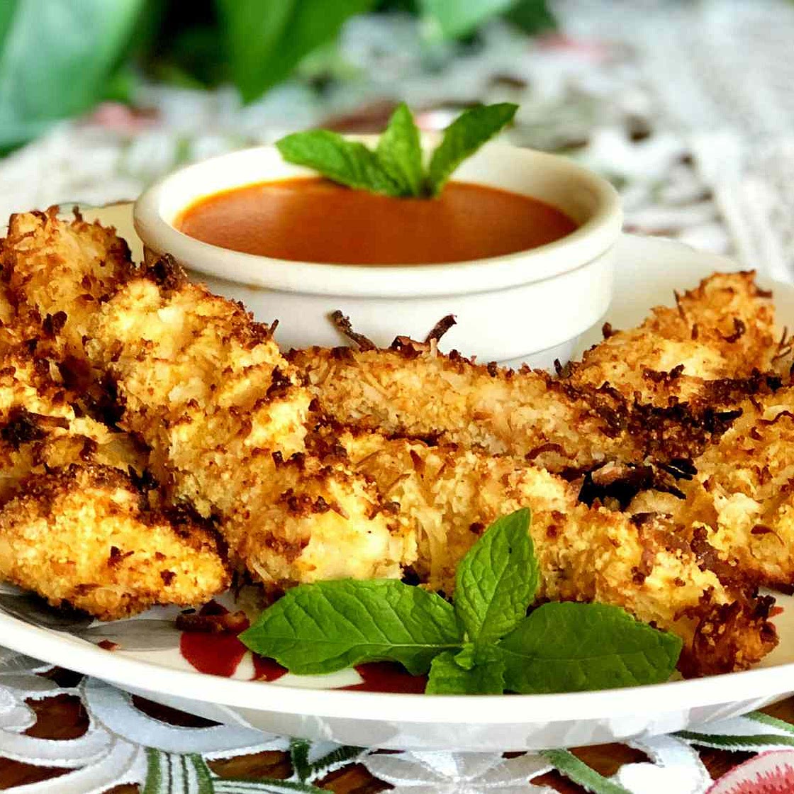 Air Fryer Coconut Chicken