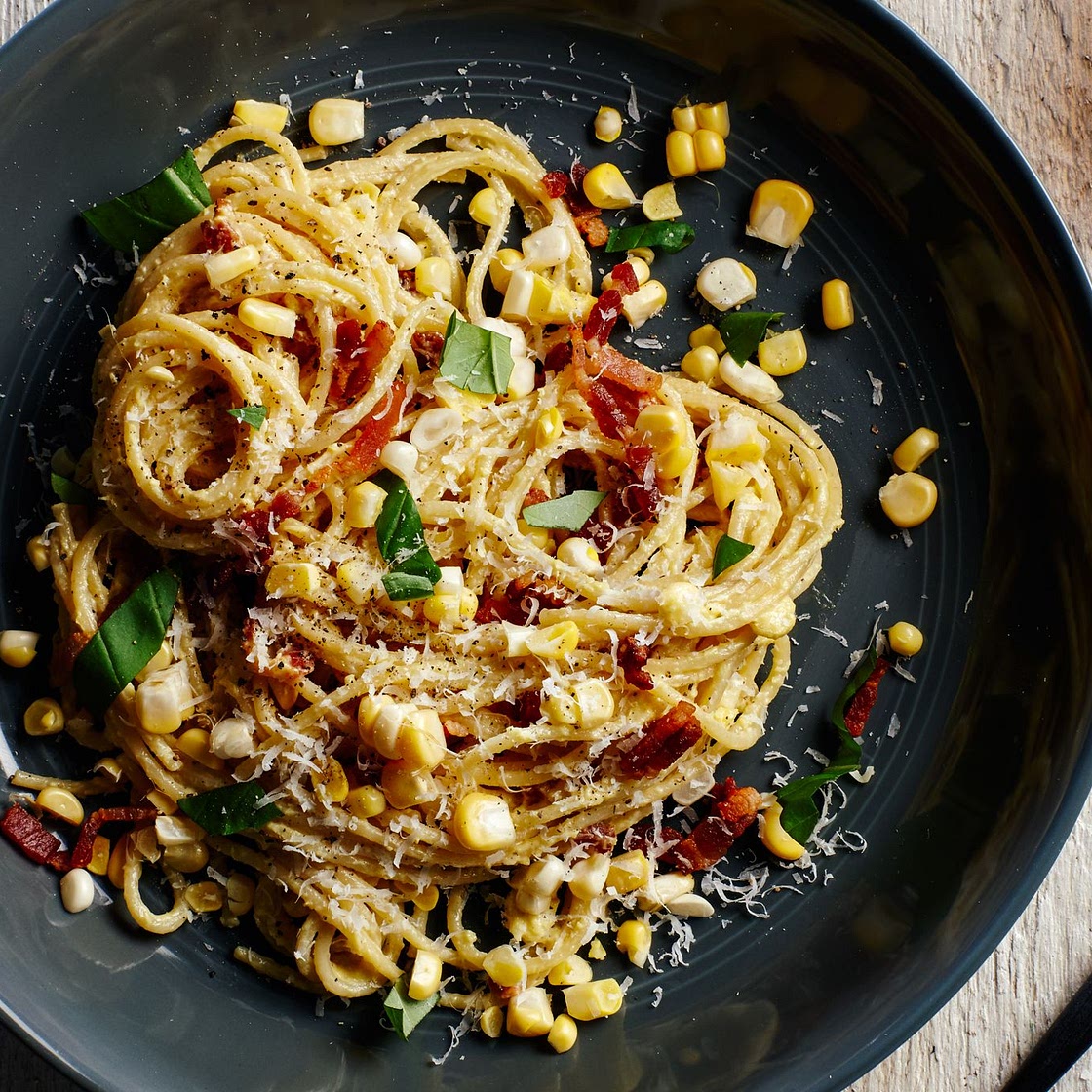 Fresh Corn Carbonara | Epicurious