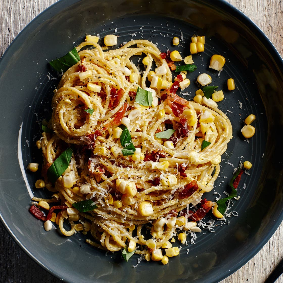 Fresh Corn Carbonara | Epicurious
