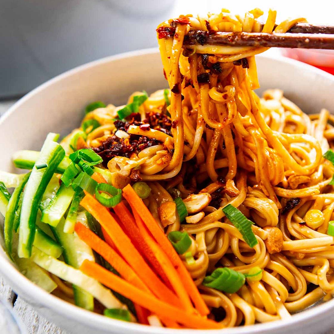 Spicy Peanut Noodles