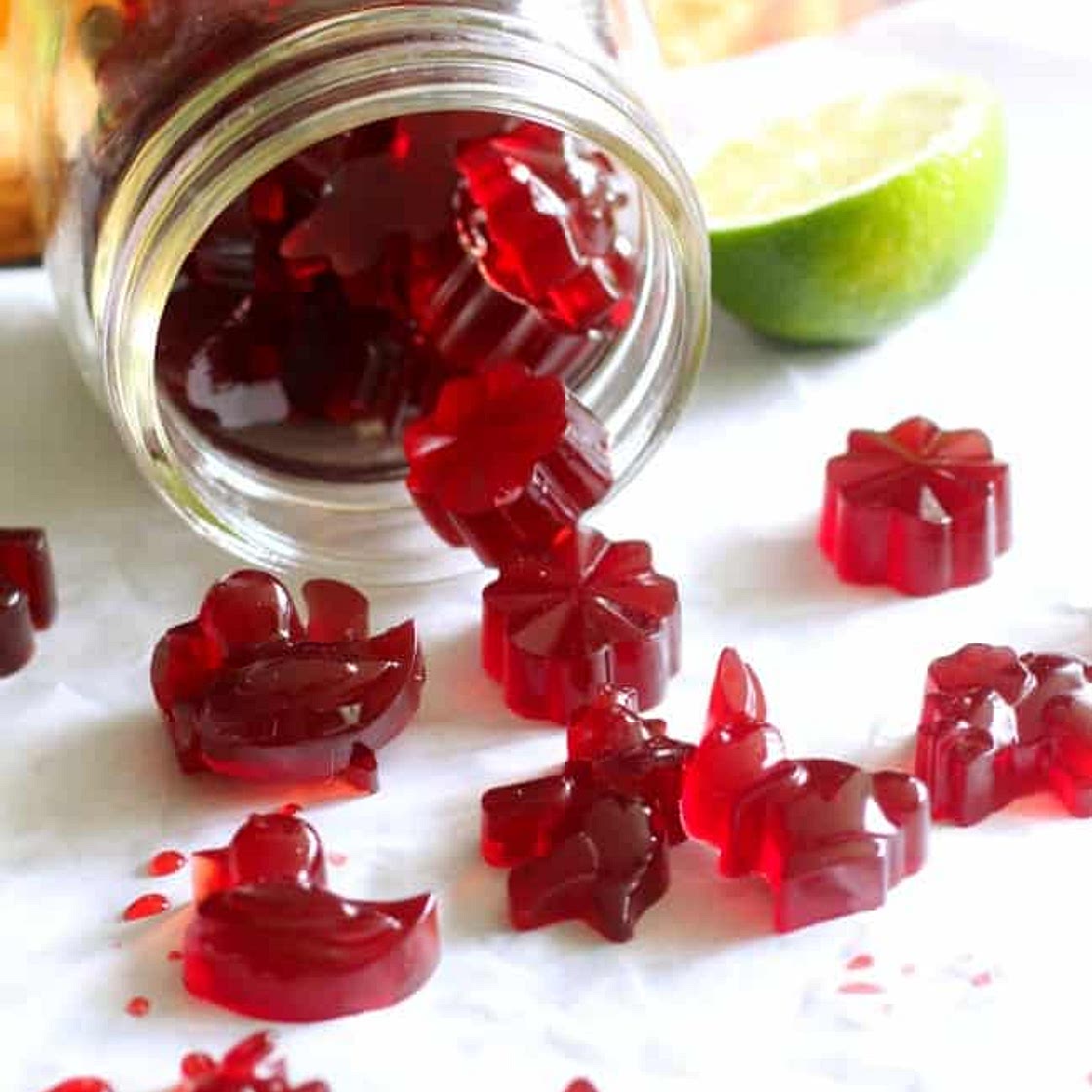 Tart Cherry Lime Gummy "Candy" {Paleo}