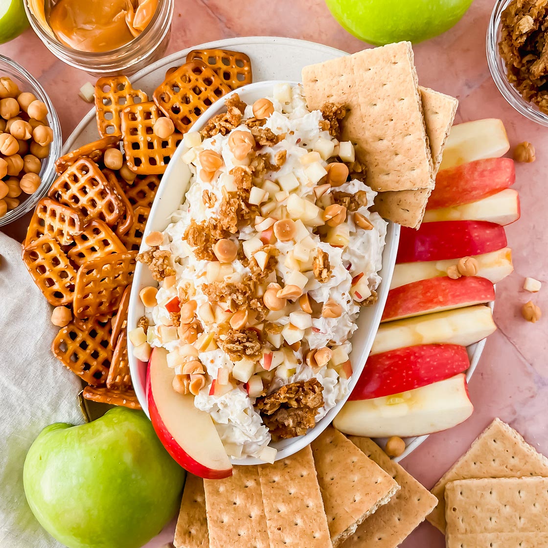 Cream Cheese Caramel Apple Dip