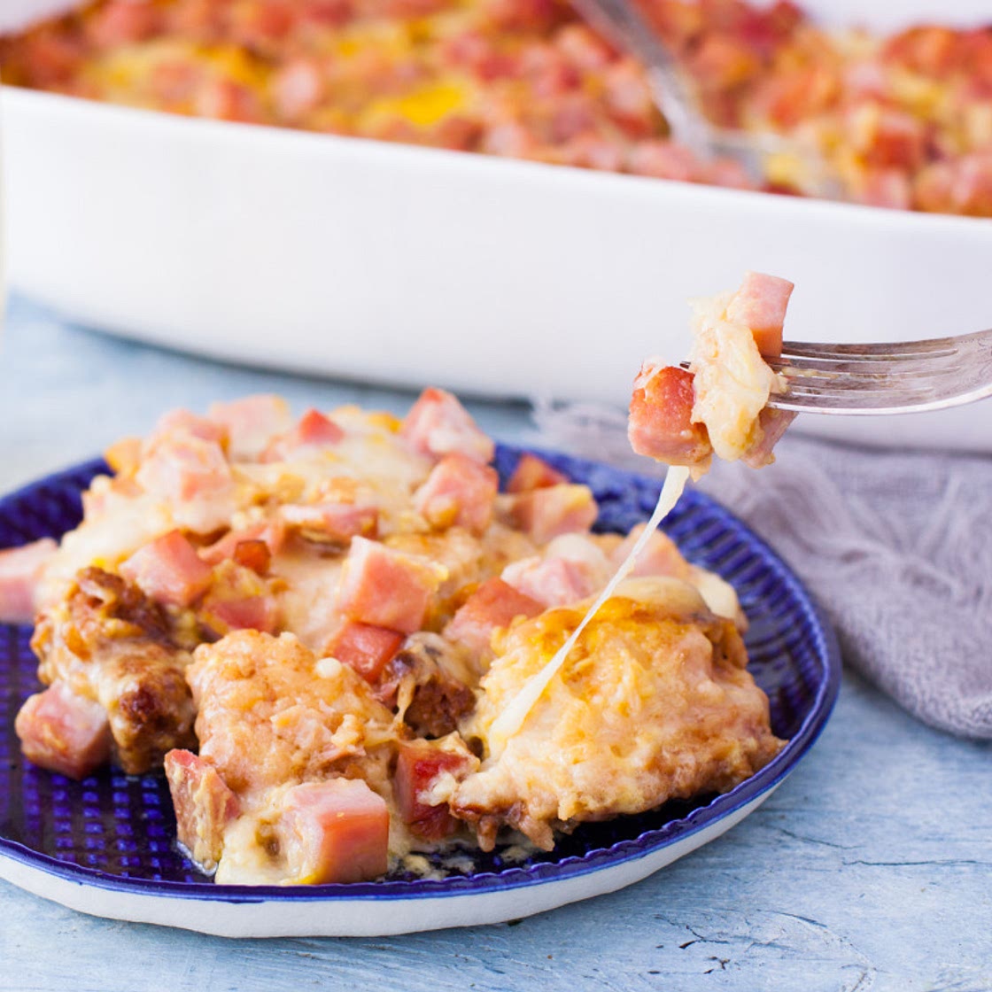 Chicken Cordon Bleu Casserole
