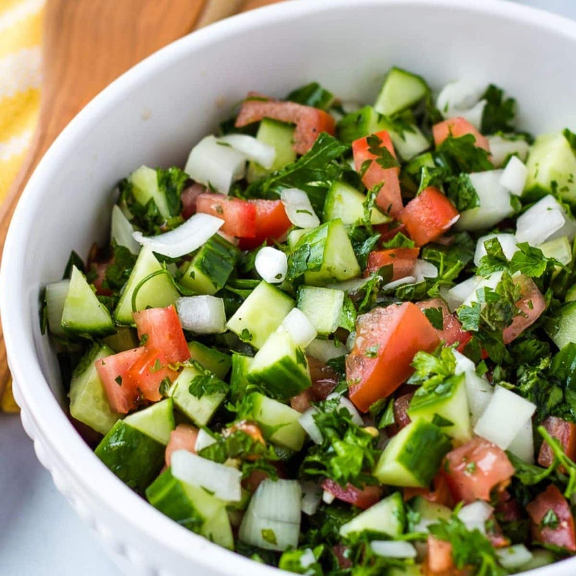 Mediterranean Cucumber Salad