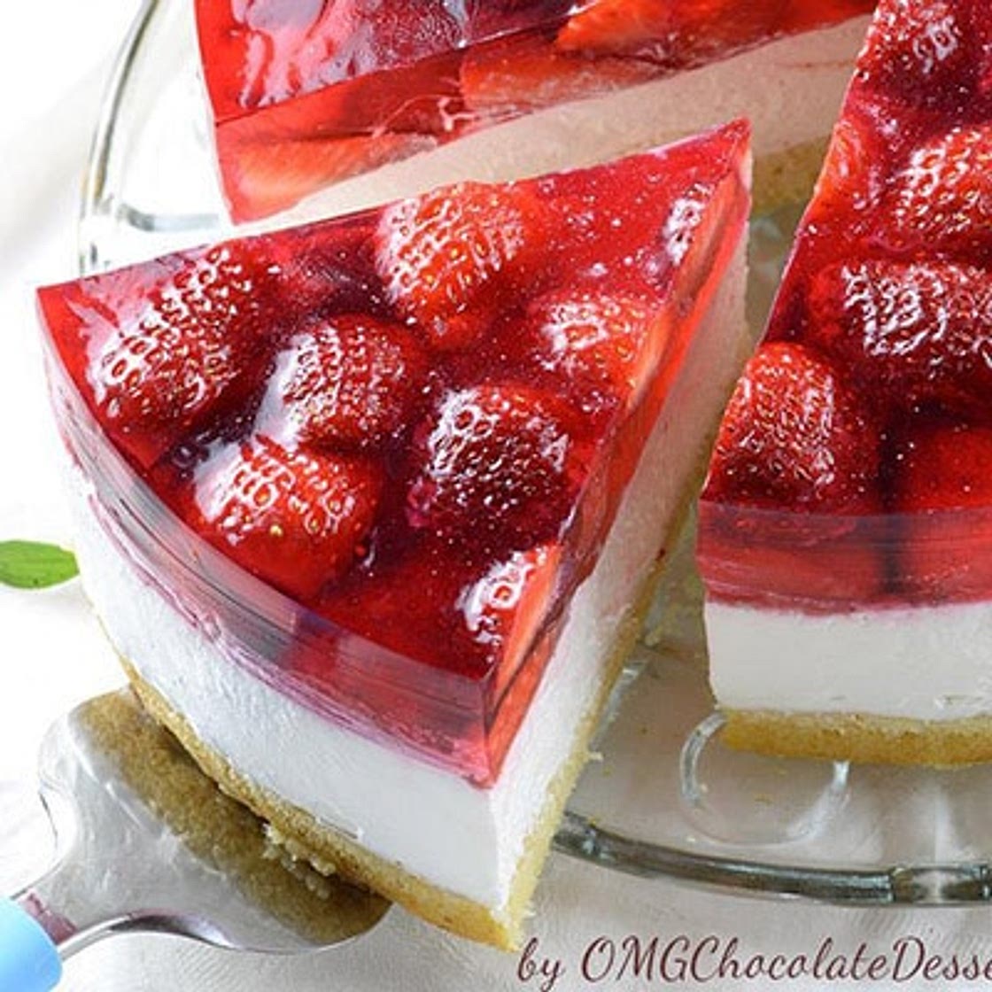 Strawberry Jello Cake