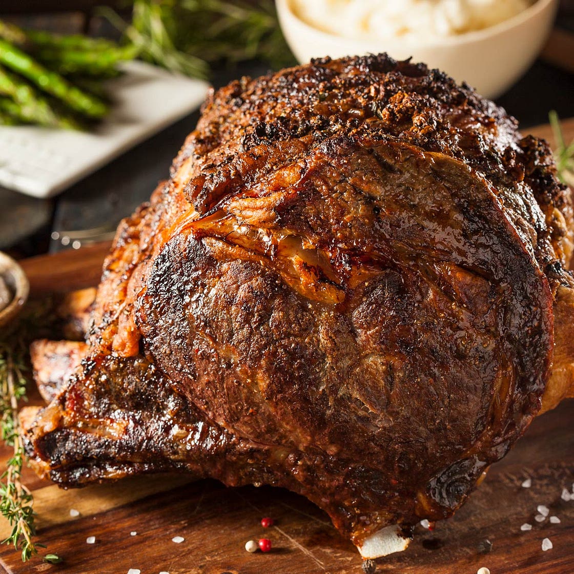 Easy Smoked Prime Rib