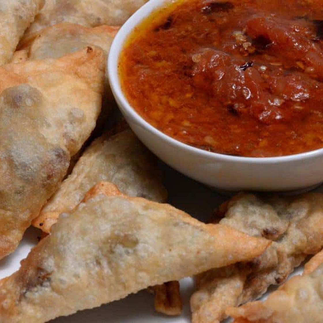 Djibouti Samosas (Meat and Onion Pastry)
