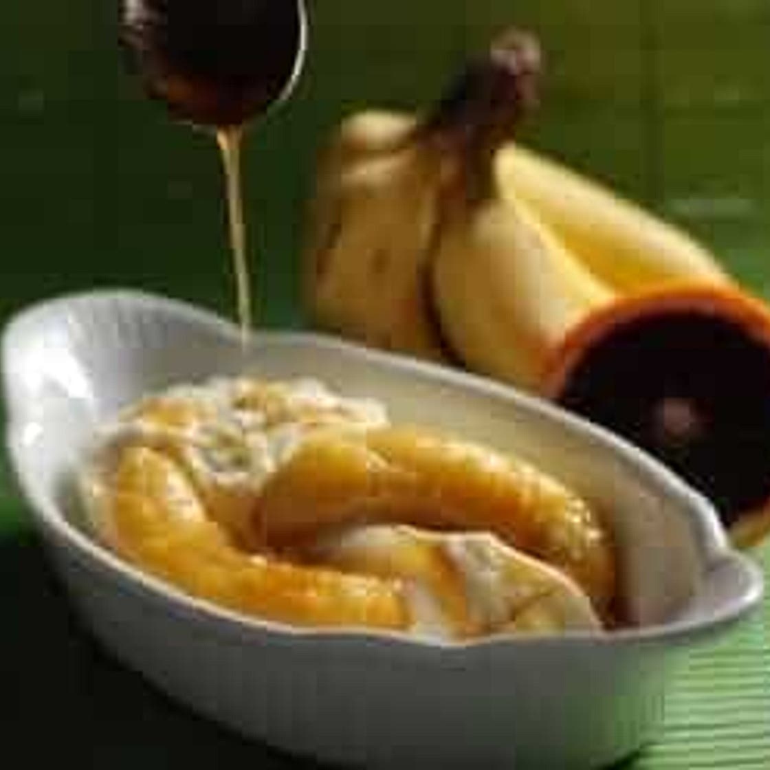 Bananas in Orange Sauce