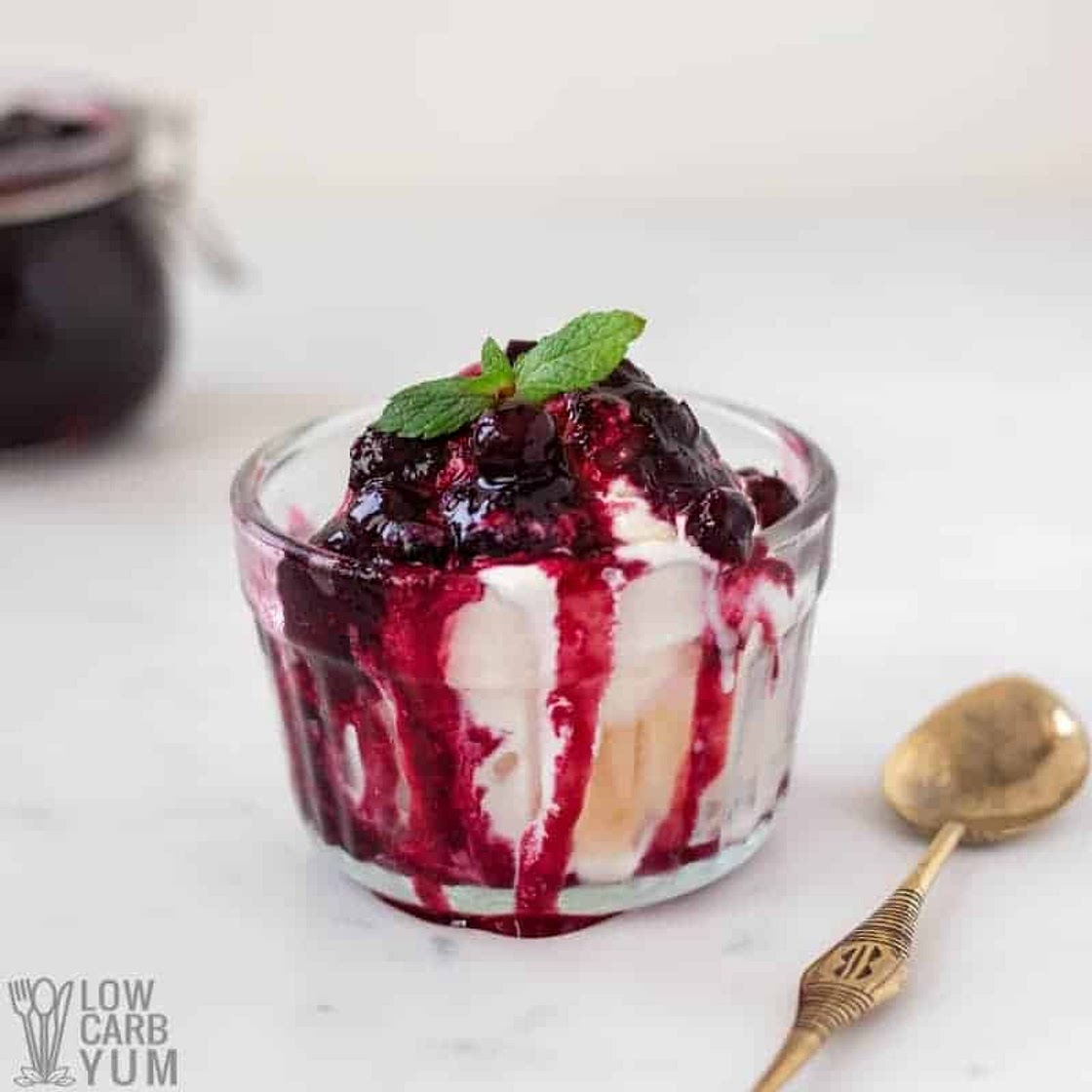 Sugar Free Blueberry Syrup