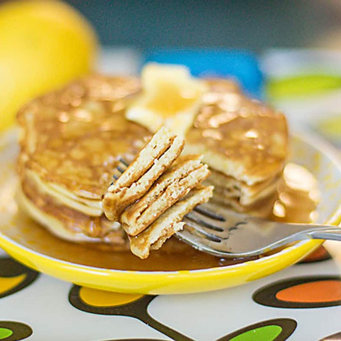 Keto Pancakes with Coconut Flour or Almond Flour