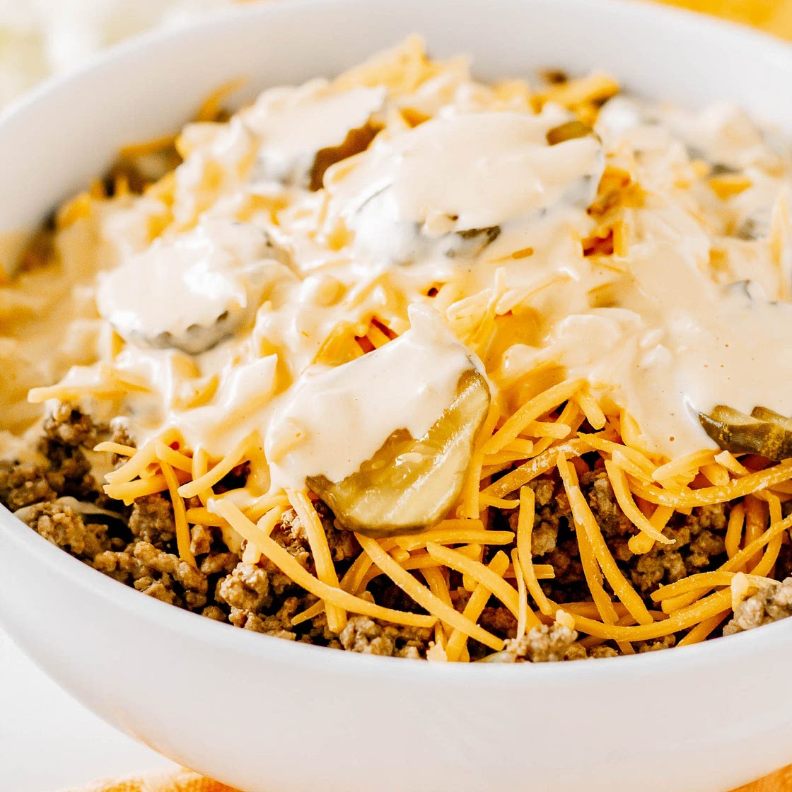 Keto Cheeseburger Salad