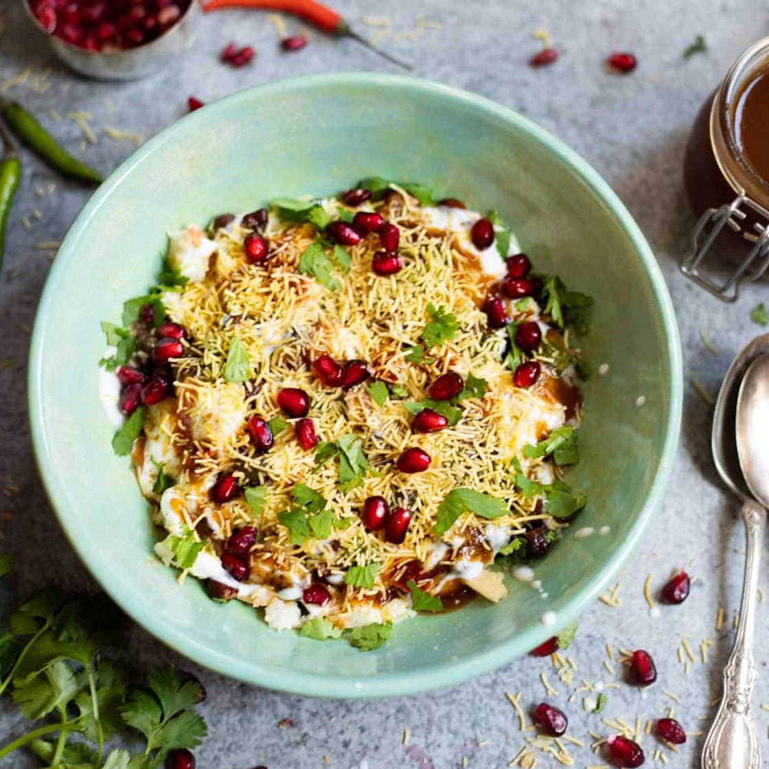 Easy Dahi Papdi Chaat