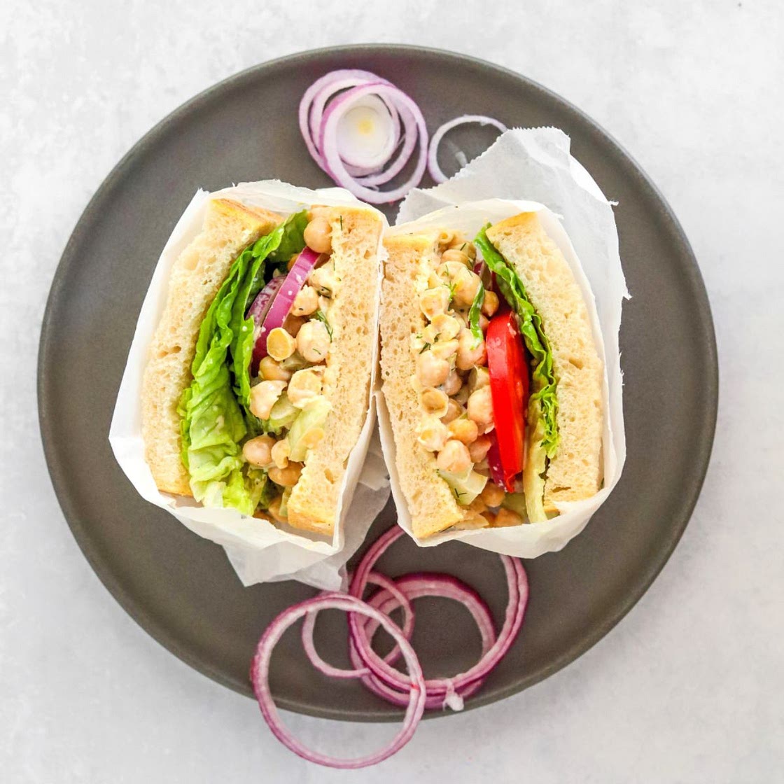 Chickpea Salad Sandwich
