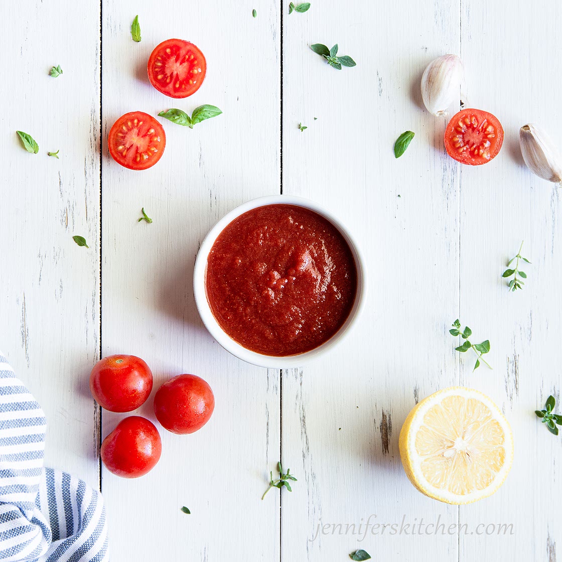Homemade, Vinegar-Free Ketchup