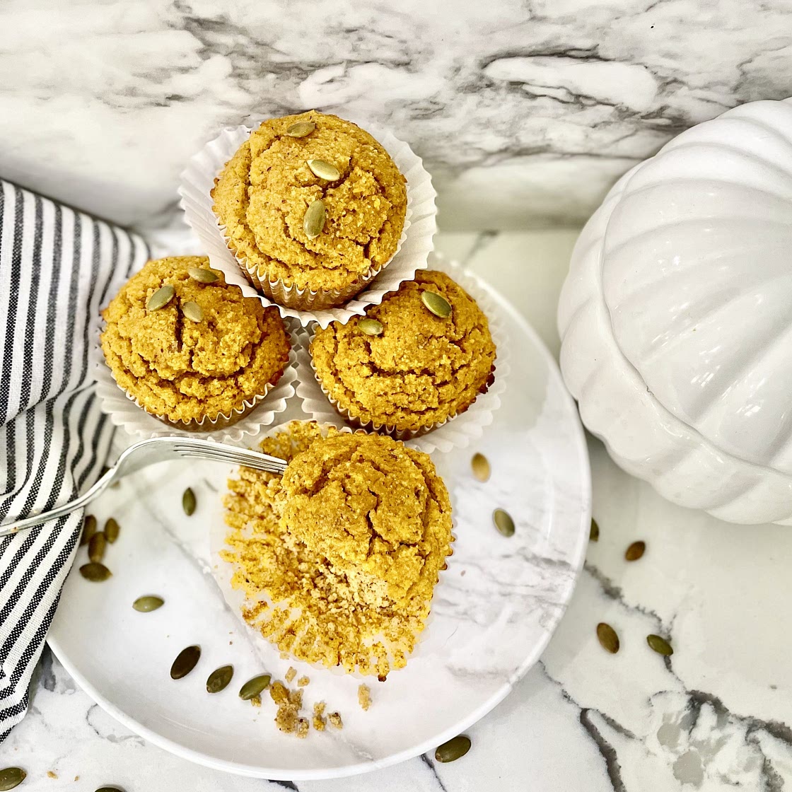 Cozy Keto Pumpkin Muffins
