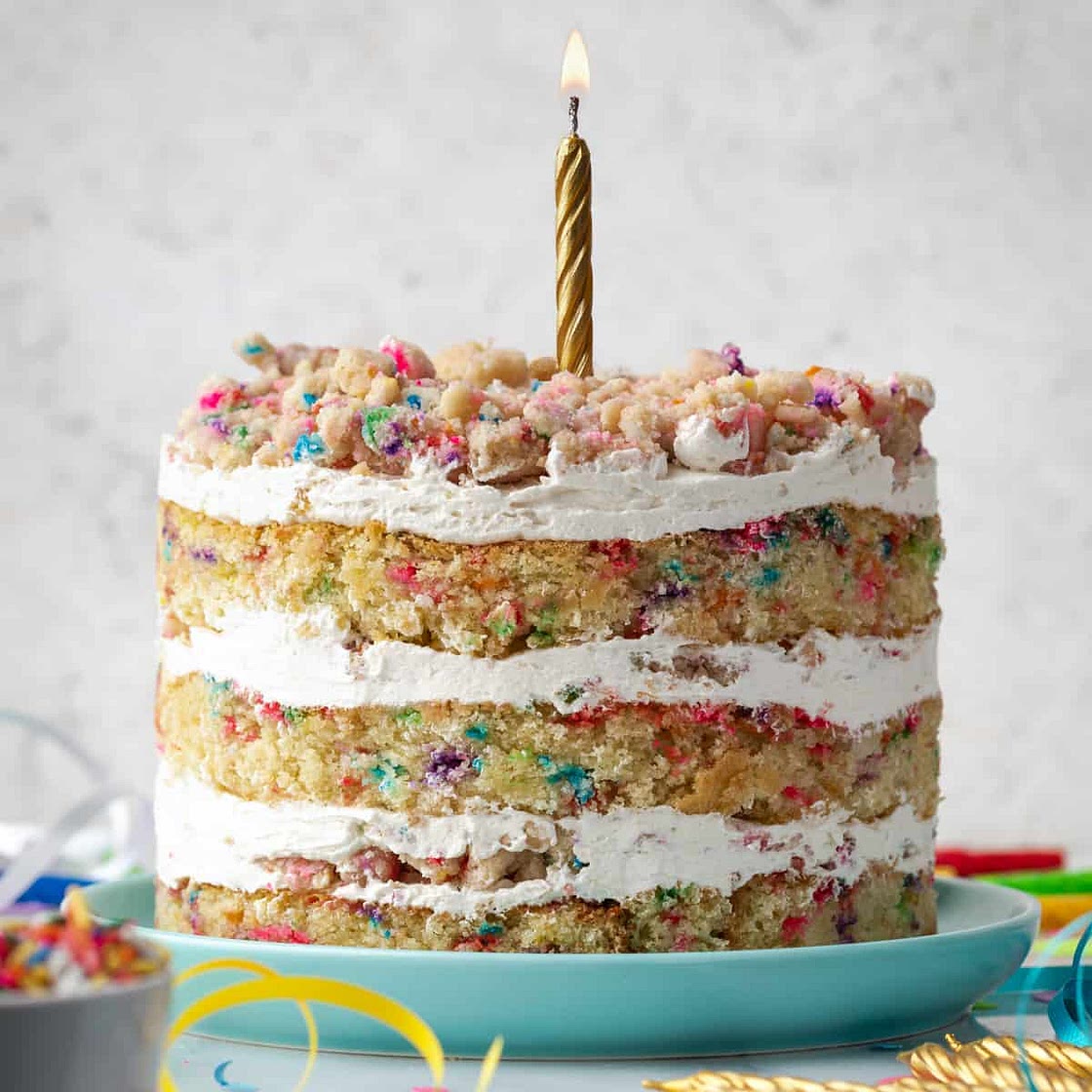 Gluten Free Milk Bar Birthday Cake