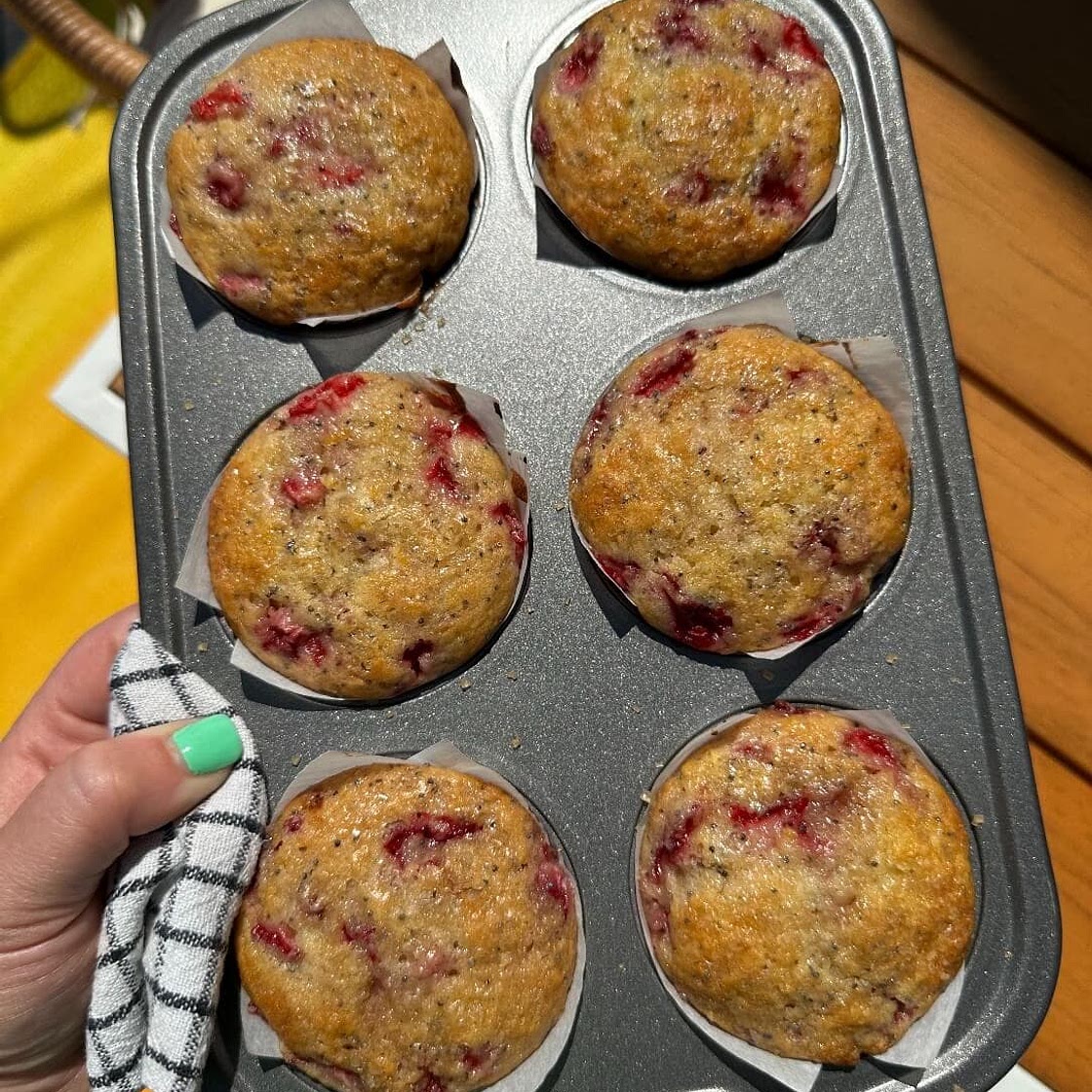 Strawberry Muffins