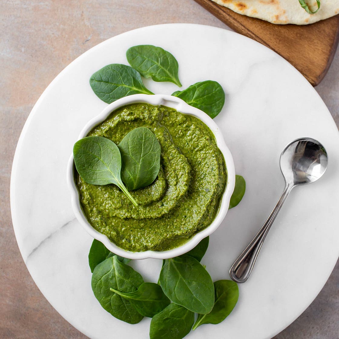 Vegan Spinach Pesto (Oil-free)