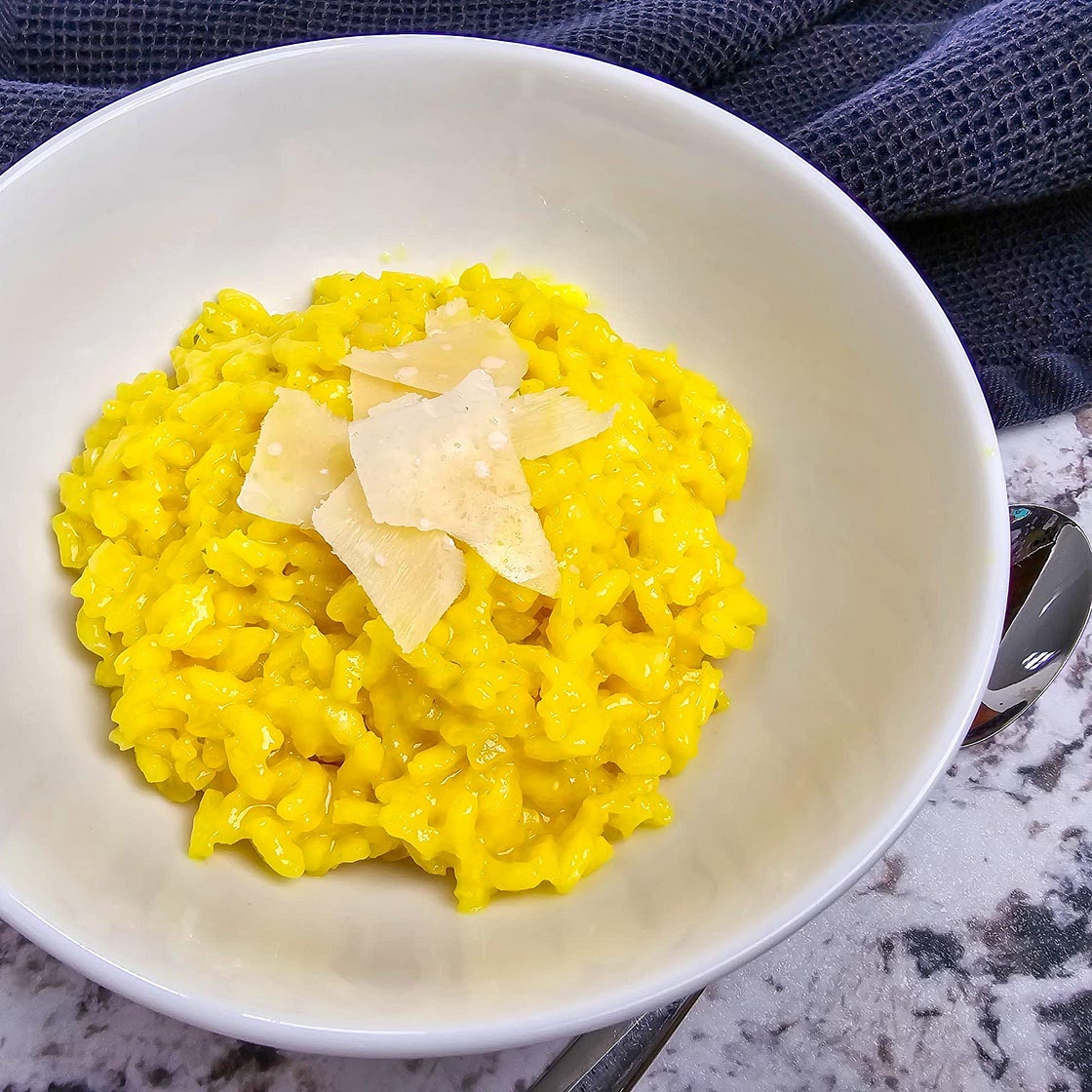 Risotto alla Milanese (Saffron Risotto)