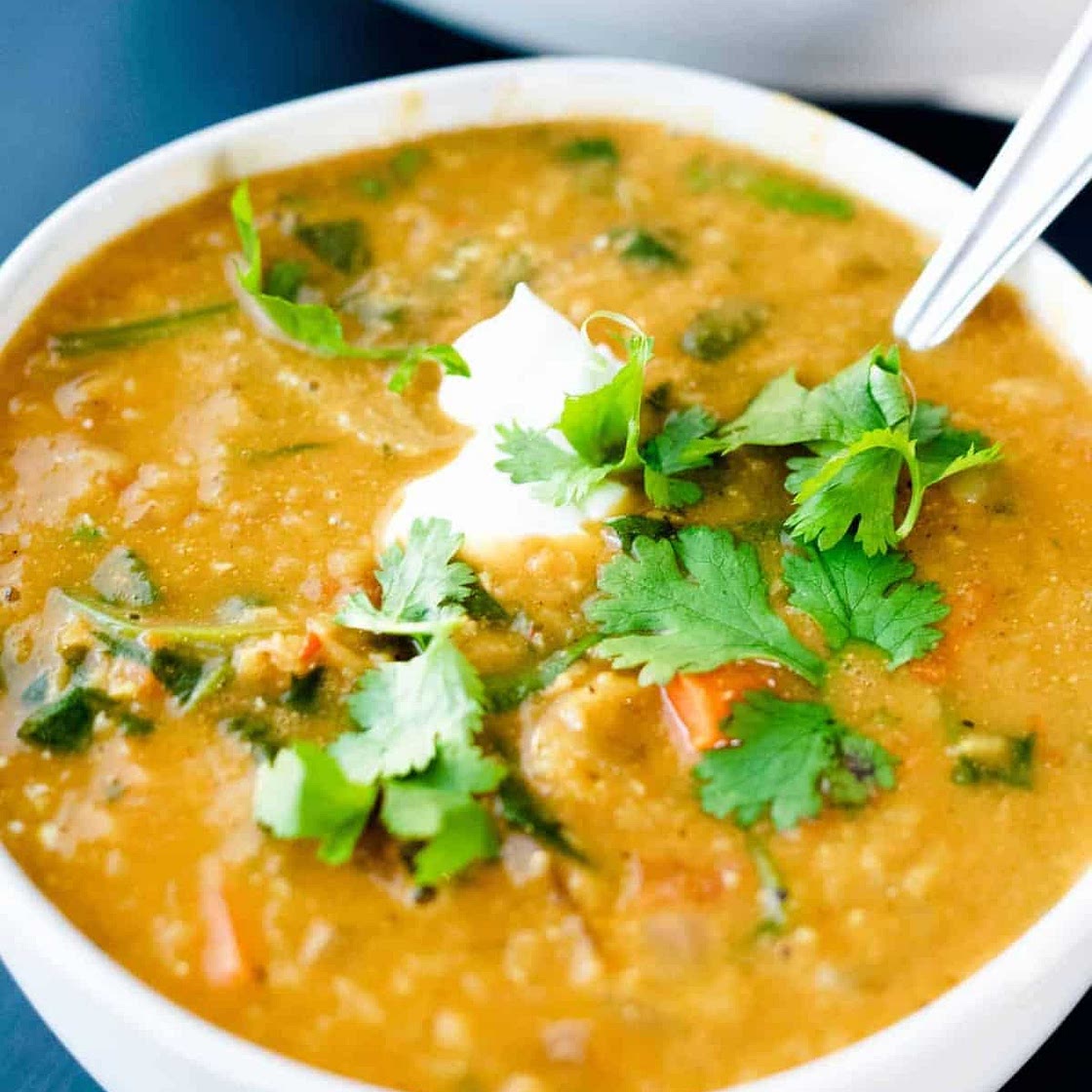 Lentil and Coconut Soup