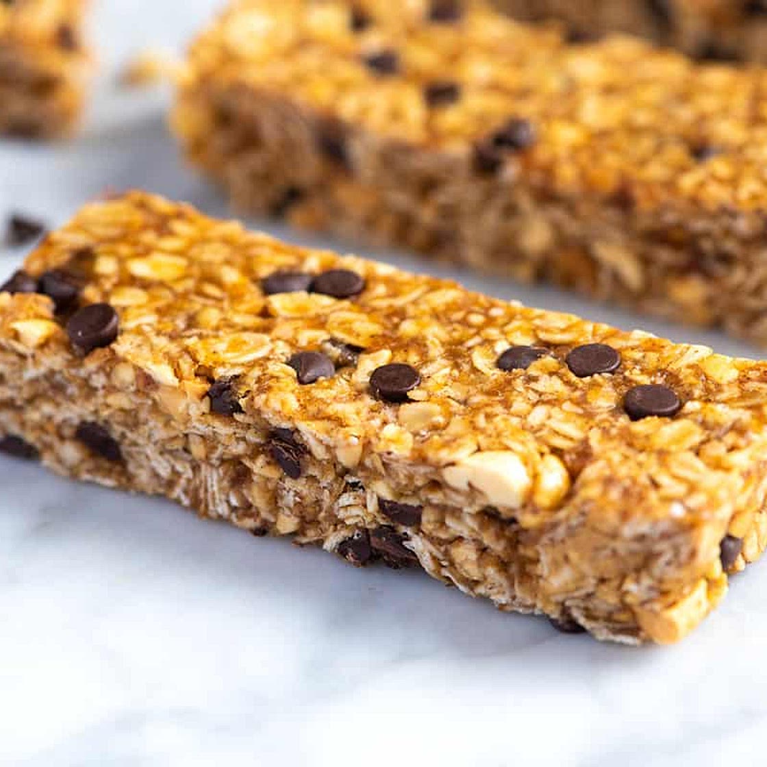 Easy Peanut Butter Granola Bars