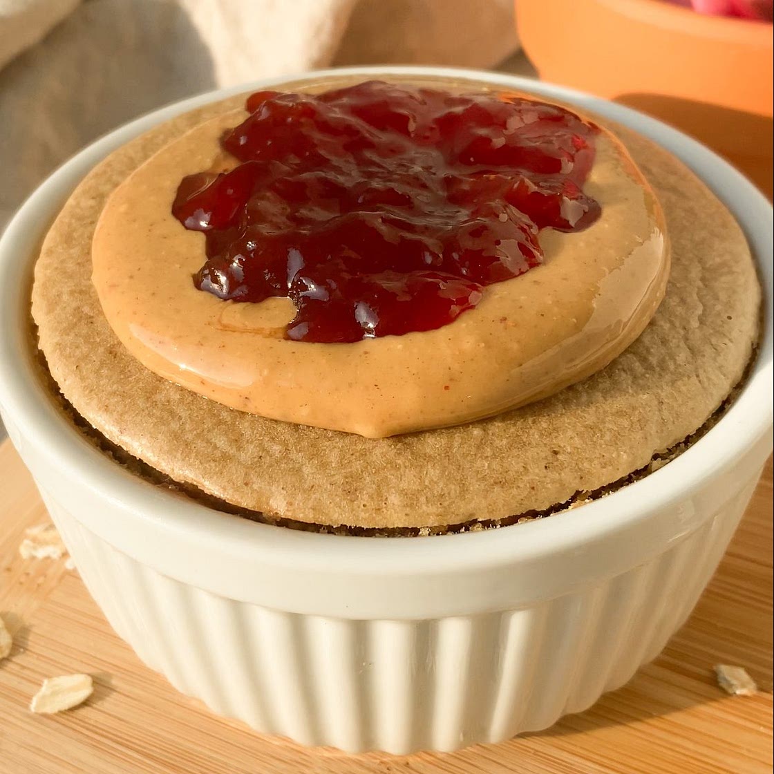 Peanut Butter Oatmeal Bake (Filled with Jelly)