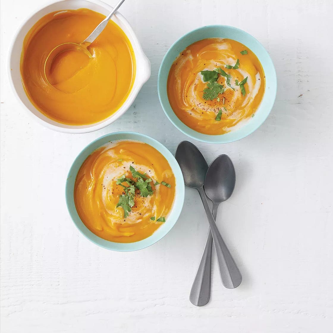 Easy Roasted Pumpkin & Sweet Potato Soup Recipe | Woolworths