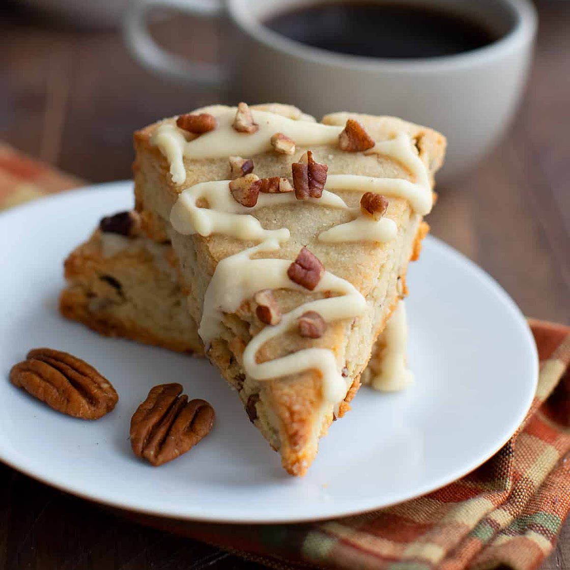 Maple Pecan Keto Scones Recipe
